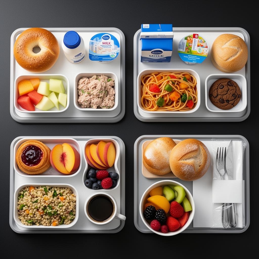 La Sova kosher meal selection